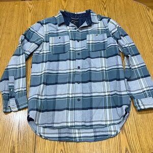 Modern Amusement Flannel, great colors! Excellent condition. Worn a few times.
